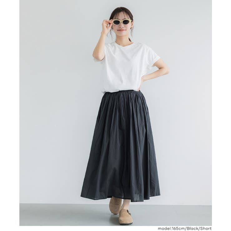 【26ss新色登場】コットンボイルスカート | coca | 詳細画像16 