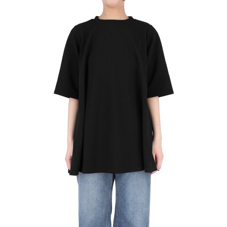 〈26ss新色登場〉エンボスAライン半袖チュニック【速乾・イージーケア】 | coca | 詳細画像6 