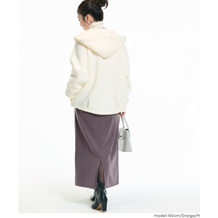 【DAILY WARM】裏シャギーIラインスカート | coca | 詳細画像15 