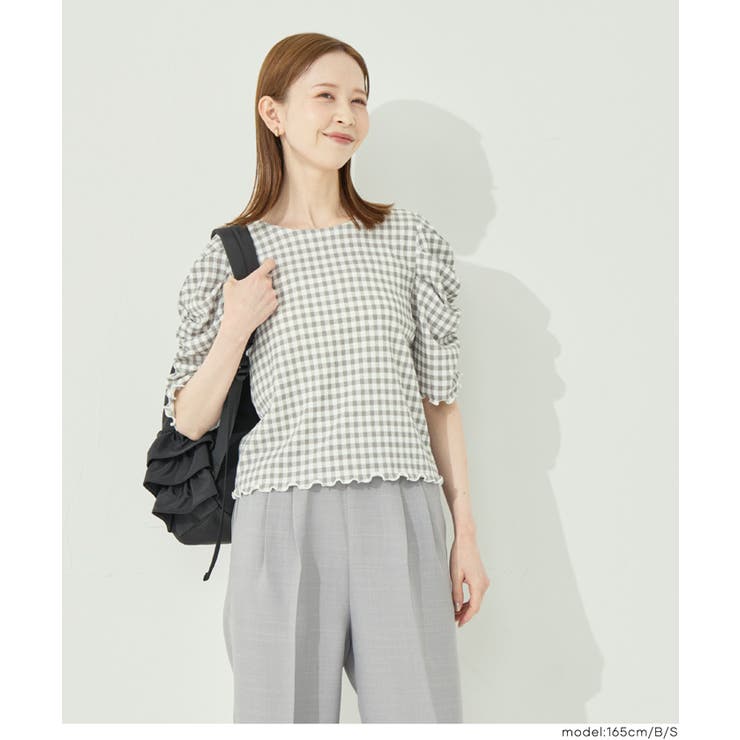 ［B］ | シボシャーリングトップス | coca