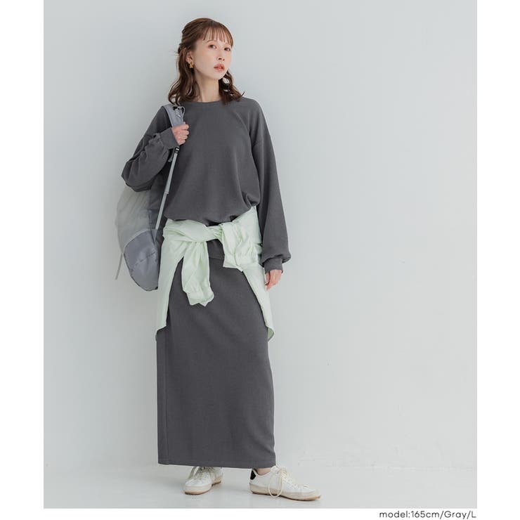 エンボスIラインスカート | coca | 詳細画像14 