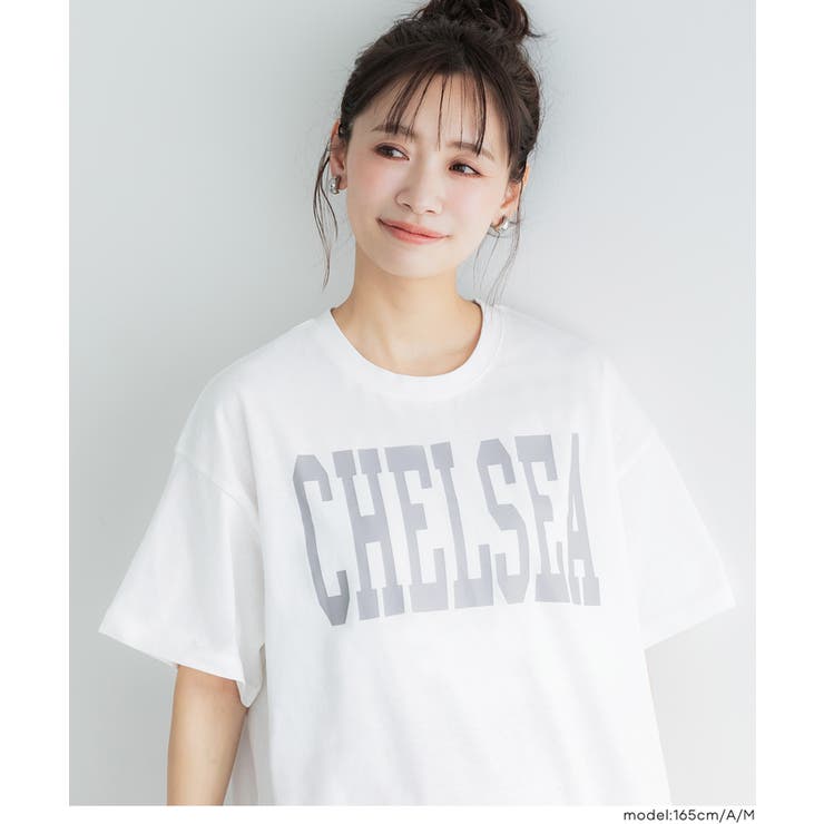 テールカットカレッジビッグTシャツ | coca | 詳細画像12 