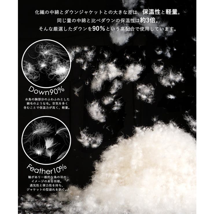 リアルファーダウンモッズコートcocaオリジナル[品番