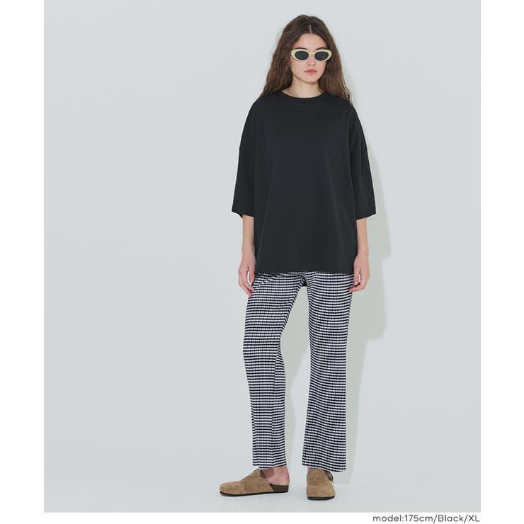 〈26ss新色登場〉着回し力抜群！5部袖ビッグTシャツ | coca | 詳細画像12 