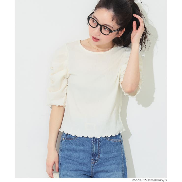 シボシャーリングトップス | coca | 詳細画像10 