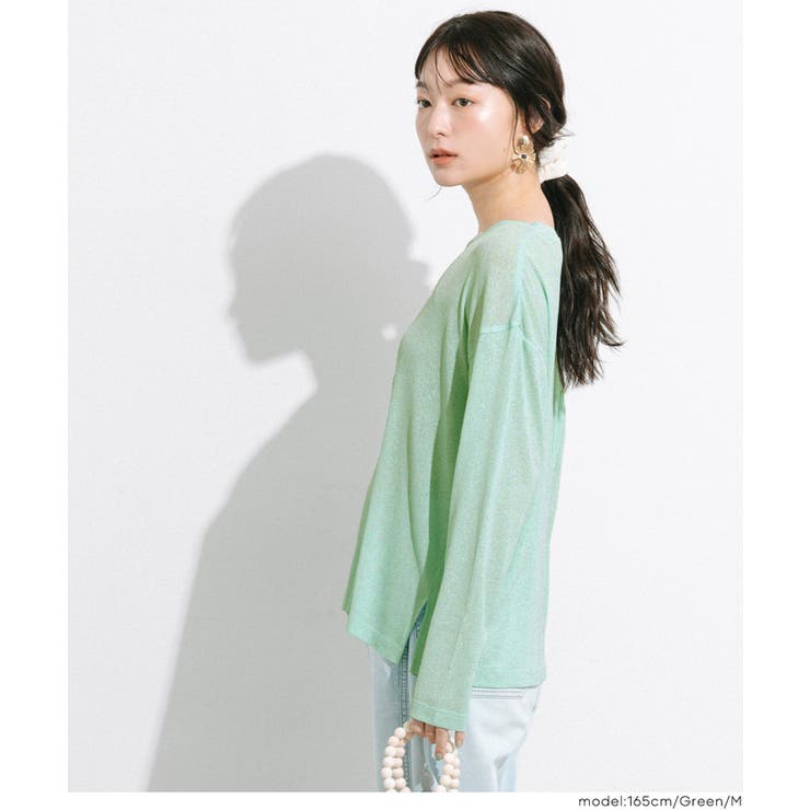 〈予約開始〉〈26ss新色登場〉シアージョーゼットオーバーTシャツ | coca | 詳細画像16 