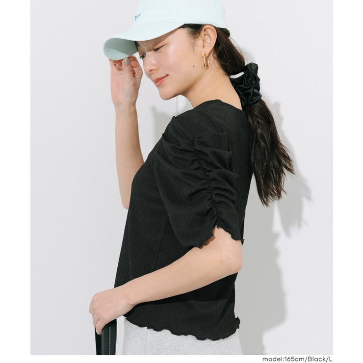 シボシャーリングトップス | coca | 詳細画像12 