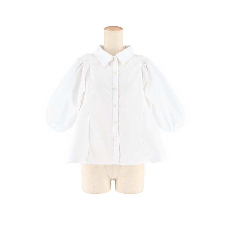 〈26ss新色登場〉パフスリーブフレアシャツ | coca | 詳細画像2 