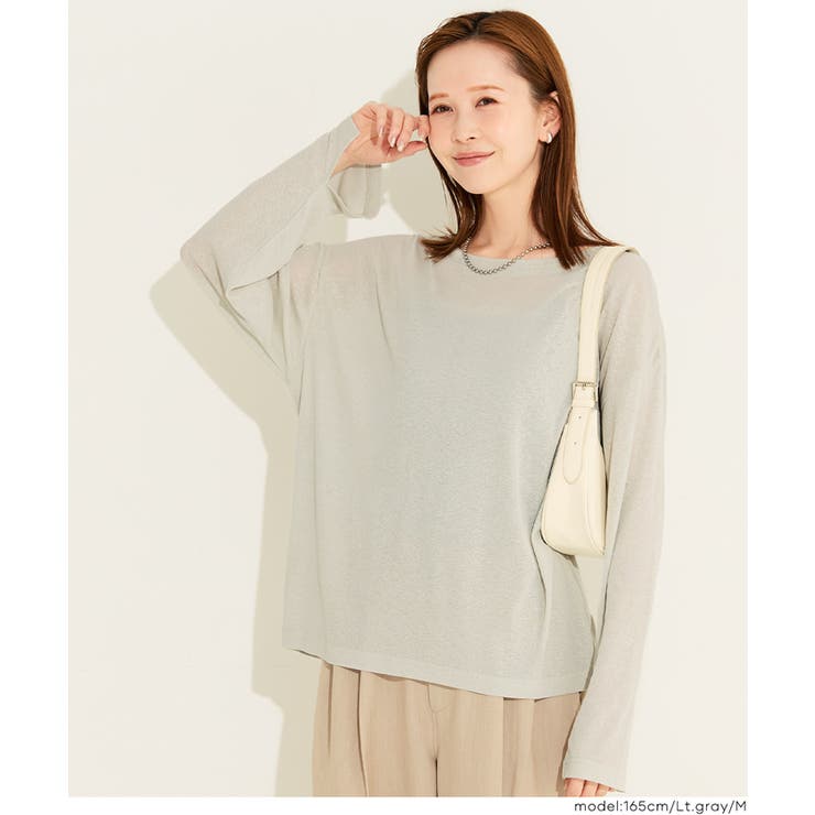 〈予約開始〉〈26ss新色登場〉シアージョーゼットオーバーTシャツ | coca | 詳細画像9 