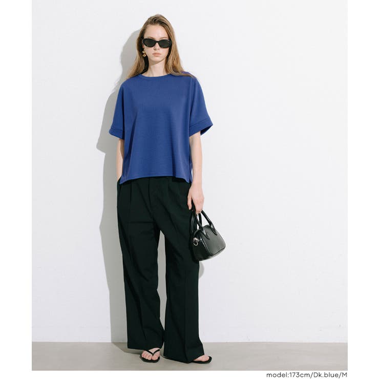 〈26ss新色登場〉エンボスコンパクトトップス | coca | 詳細画像16 