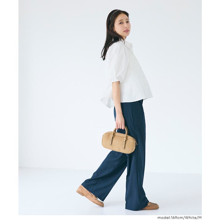 〈26ss新色登場〉パフスリーブフレアシャツ | coca | 詳細画像6 