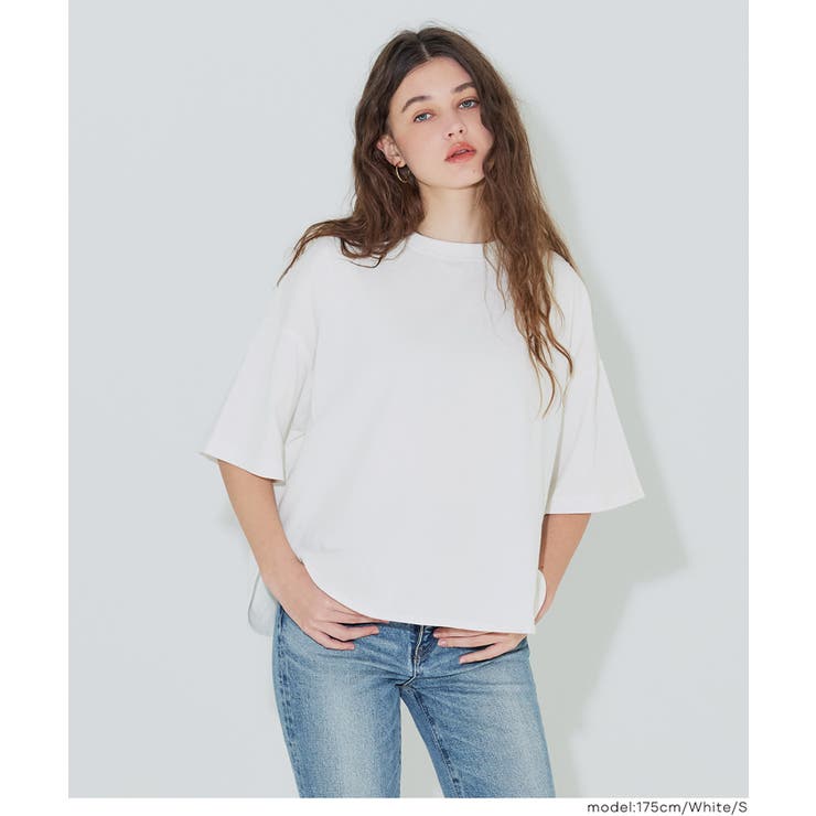 〈26ss新色登場〉着回し力抜群！5部袖ビッグTシャツ | coca | 詳細画像8 