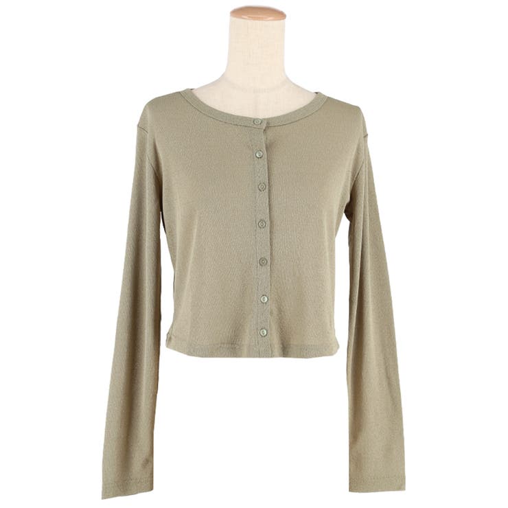 シアージョーゼットコンパクトカーディガン | coca | 詳細画像3 