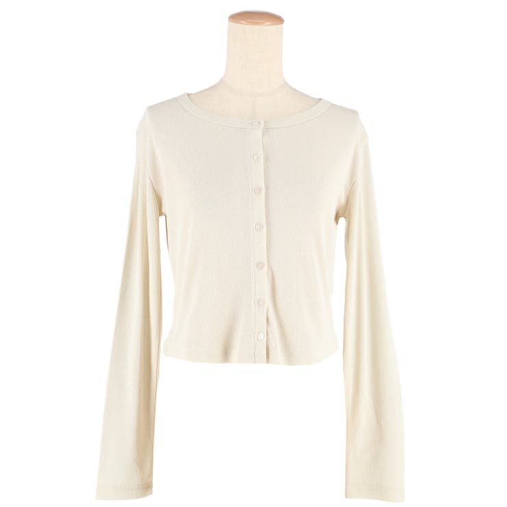 シアージョーゼットコンパクトカーディガン | coca | 詳細画像2 