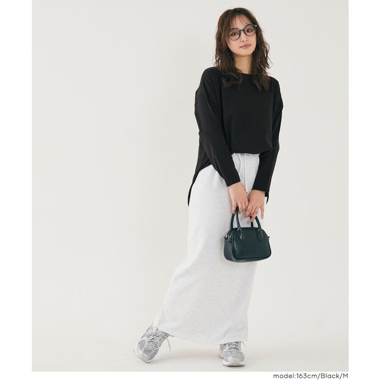 レギュラーオンスコットンサイドスリットビッグTシャツ | coca | 詳細画像25 