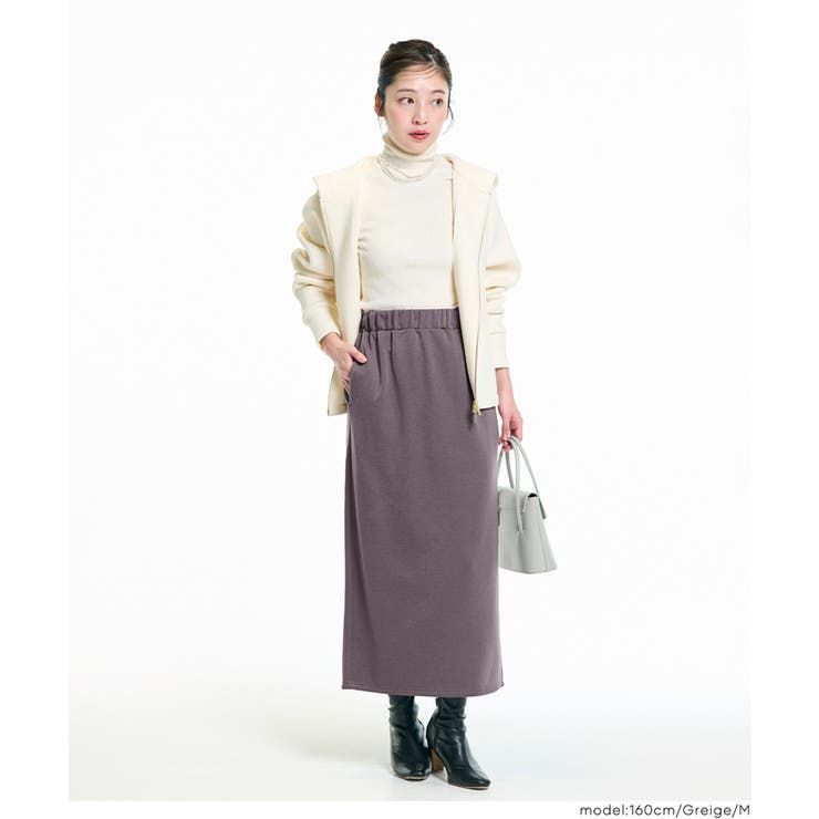 【DAILY WARM】裏シャギーIラインスカート | coca | 詳細画像12 