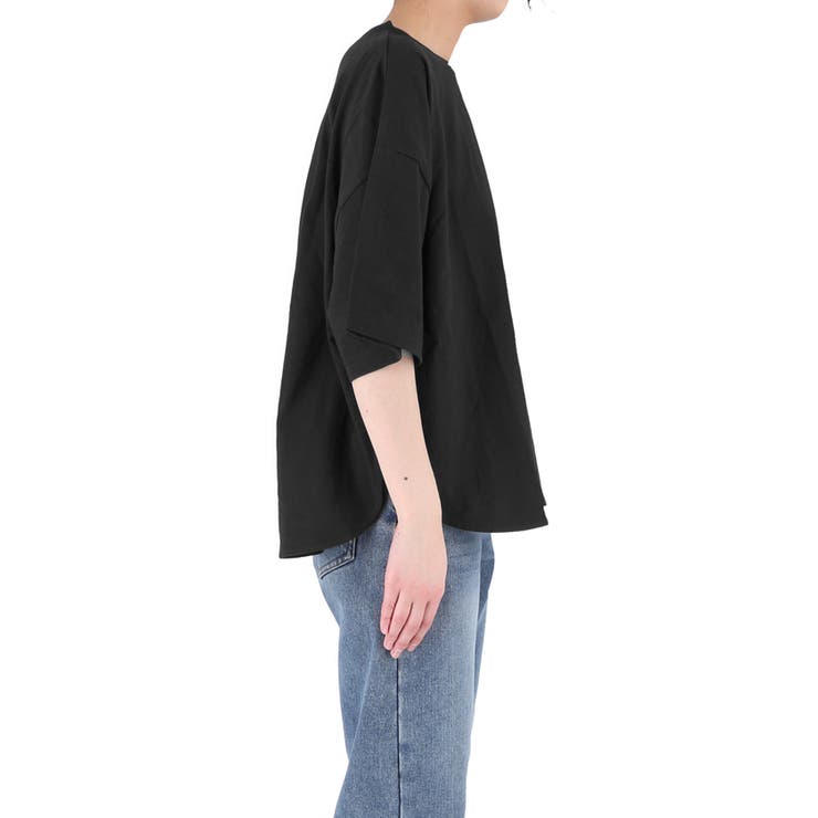 〈26ss新色登場〉着回し力抜群！5部袖ビッグTシャツ | coca | 詳細画像3 