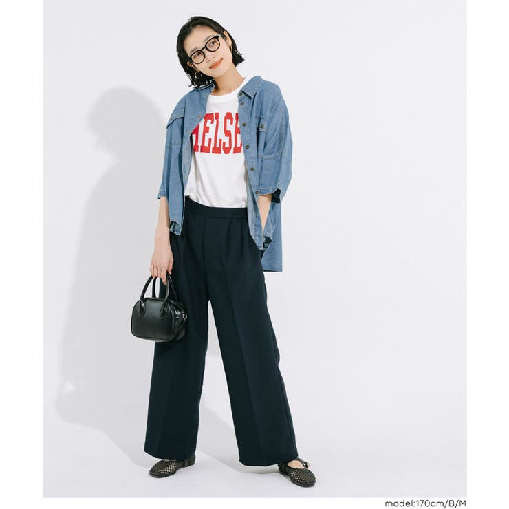 テールカットカレッジビッグTシャツ | coca | 詳細画像18 