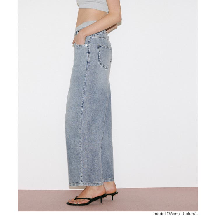 【SUMMER DENIM】サマーデニムウエストゴムイージーパンツ〈26ss新色… | coca | 詳細画像10 