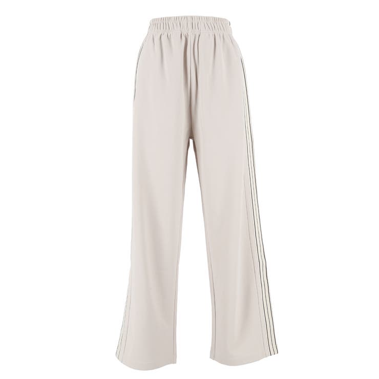 【新色追加/3サイズ展開】カットジョーゼットサイドラインパンツ | coca | 詳細画像2 