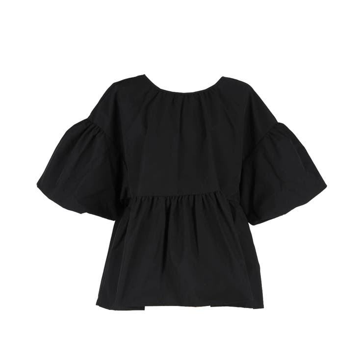 ［Black］ | 〈26ss新色登場〉パリフワバックリボンブラウス | coca