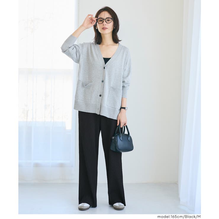 〈26ss新色登場〉ジョーゼットリブパンツ | coca | 詳細画像22 