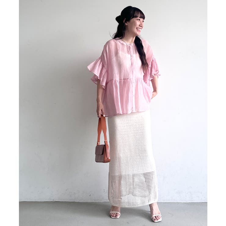 【再入荷】シアーフリルブラウス | coca | 詳細画像26 