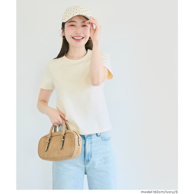 ［Ivory］ | ＼26ssさらに新色登場！／EASYTECHクルーネックTシャツ | coca