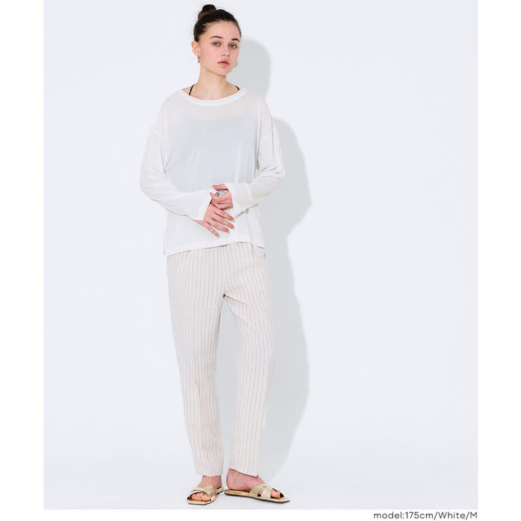 〈予約開始〉〈26ss新色登場〉シアージョーゼットオーバーTシャツ | coca | 詳細画像8 