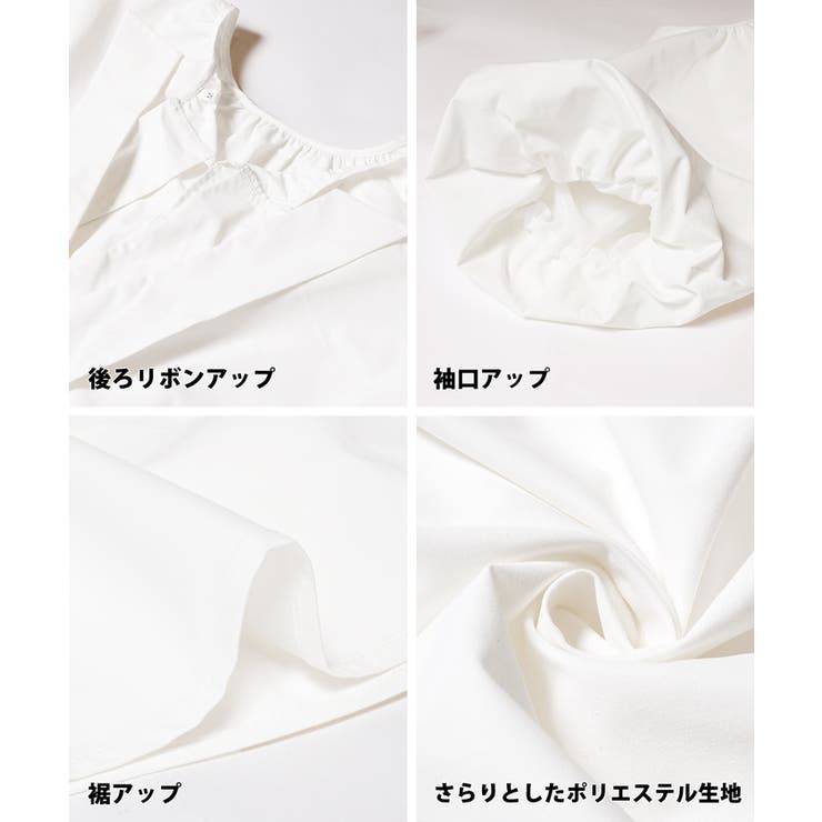 〈26ss新色登場〉パリフワバックリボンブラウス | coca | 詳細画像21 