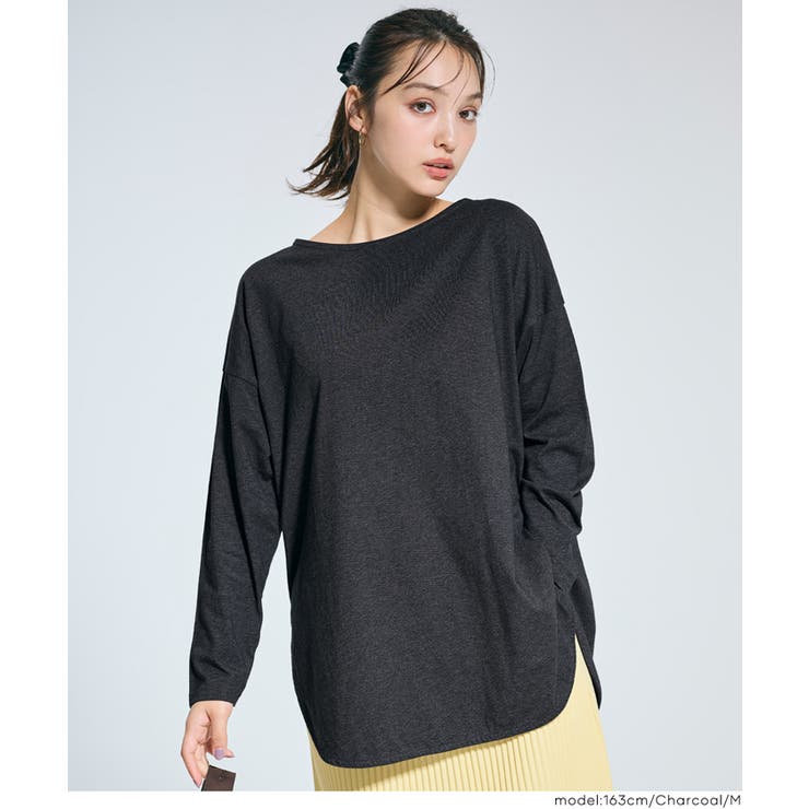 【新色追加！】レギュラーオンスコットンサイドスリットビッグTシャツ | coca | 詳細画像16 