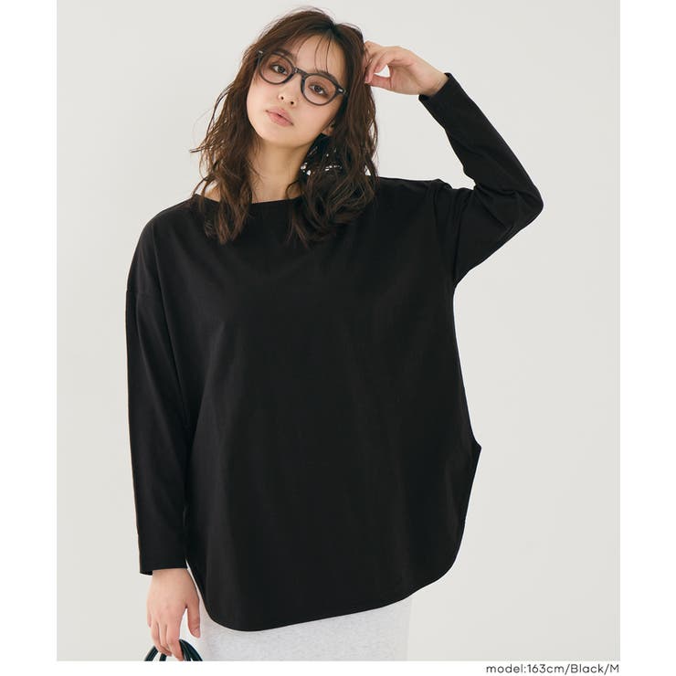 レギュラーオンスコットンサイドスリットビッグTシャツ | coca | 詳細画像18 