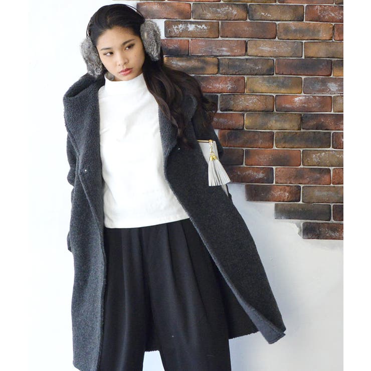 耳元暖か柔らかリアルラビットファー(イヤーマフ リアルファー ラビット | coca | 詳細画像9 