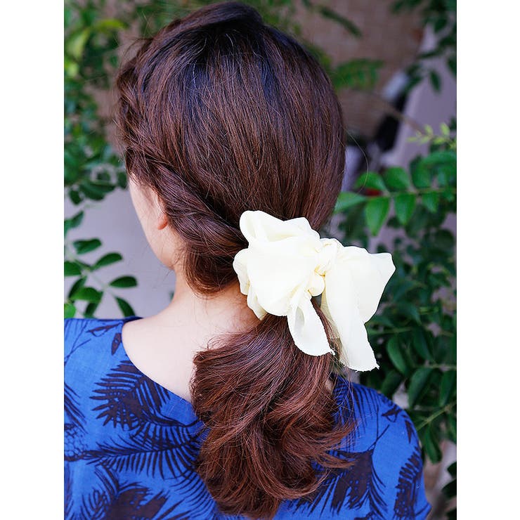 シフォンリボンシュシュ | coca | 詳細画像2 