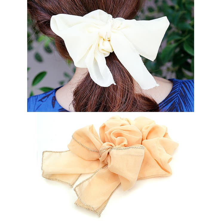 シフォンリボンシュシュ | coca | 詳細画像4 