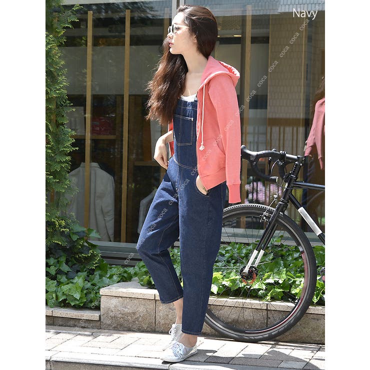 大人可愛いデニムサロペット(オーバーオール 白デニム サロペ 大人可愛いデニムサロペット(オーバーオール 白デニム サロペ