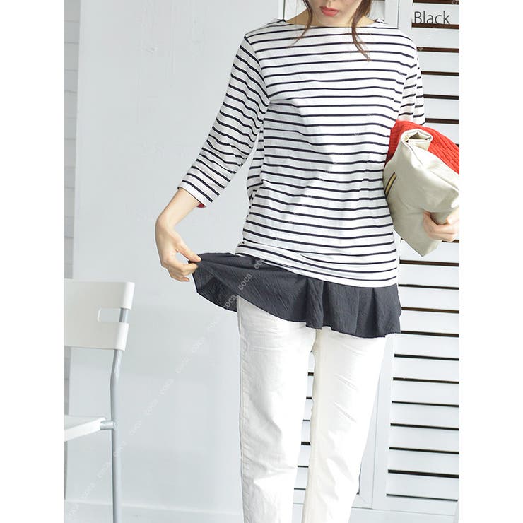 しわ加工フリルインナータンク( レディースファッション トップス | coca | 詳細画像7 