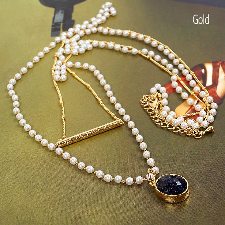 パールと天然石のネックレスNo.2 楽天市場】＼ポイント10倍+クーポン