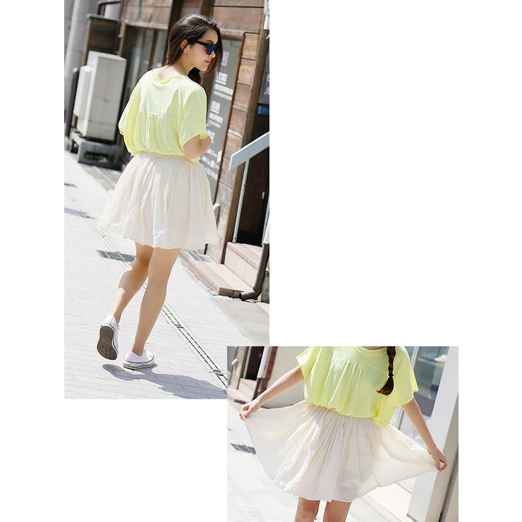 専用＊モスキーノコットンミニギャザースカート 遠州織物 オーガニックコットン〉フラワーノット刺繍 ギャザー