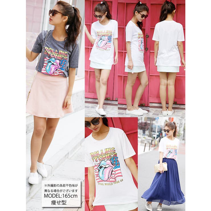 ヴィンテージ風ロックTシャツ | coca | 詳細画像2 