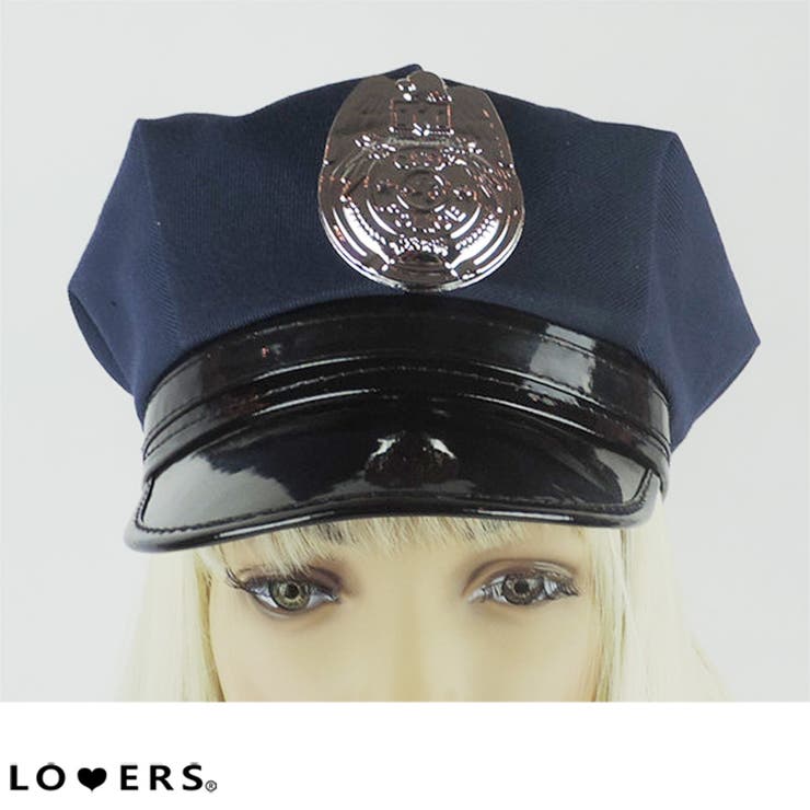 ハロウィン ポリス 帽子 警官 コスプレ小物  ガール[品番：JP000001780]｜LOVERS（ラバーズ）のレディースファッション通販｜SHOPLIST（ショップリスト）