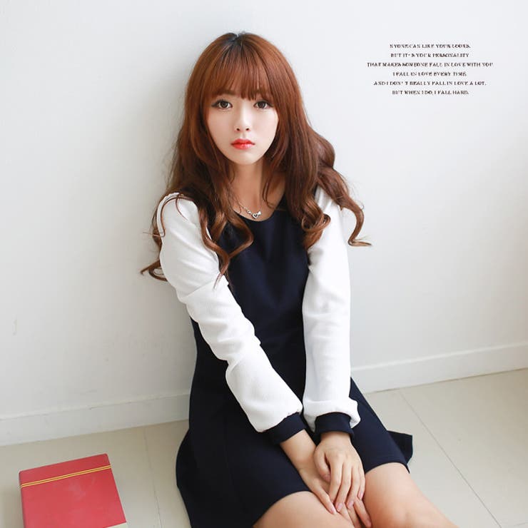 冬新作 袖切り替え ワンピース 品番 Jp Lovers ラバーズ のレディースファッション通販 Shoplist ショップリスト