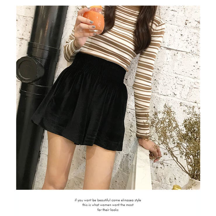フォクシー FOXEY ベロアショートパンツ カーキ 38 S相当