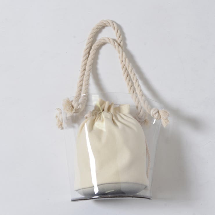 冬新作 クリア巾着ショルダーバッグ バッグ | LOVERS | 詳細画像7 