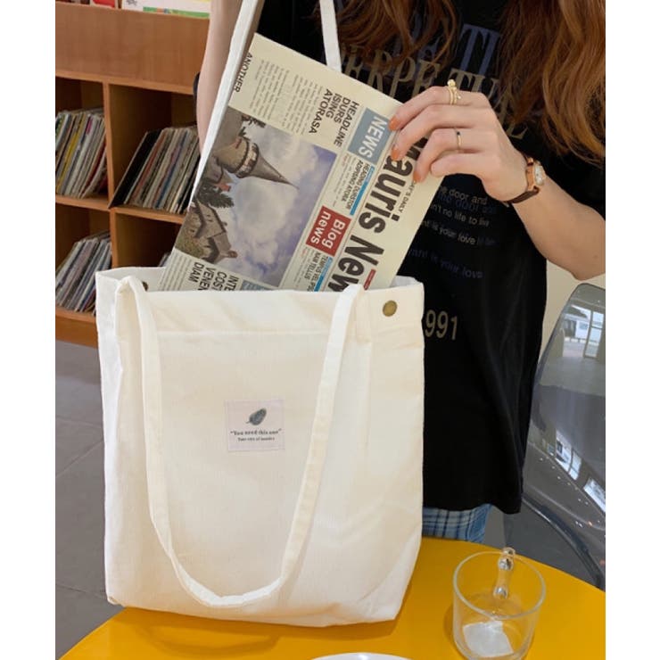 冬新作 コーデュロイトート キャンバス | LOVERS | 詳細画像15 