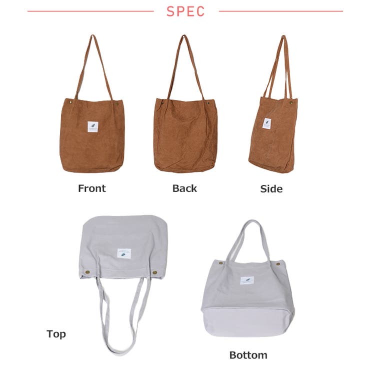 冬新作 コーデュロイトート キャンバス | LOVERS | 詳細画像49 