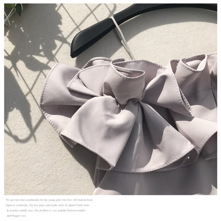 冬新作 フリルオフショルキャミソール ma | LOVERS | 詳細画像8 