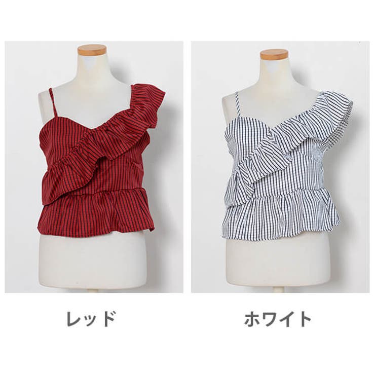 夏新作 デザインショルダーブラウス ma | LOVERS | 詳細画像12 