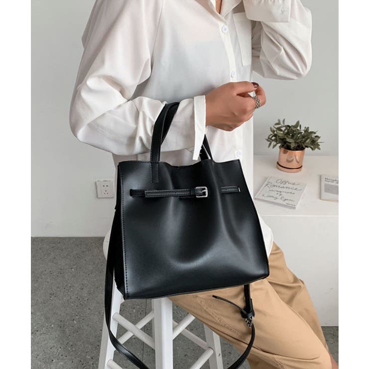 冬新作 スクエアベルトショルダー 鞄 | LOVERS | 詳細画像8 