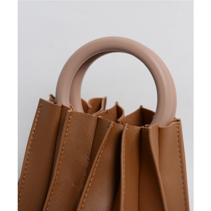 冬新作 ウッドハンドルプリーツバッグ バッグ | LOVERS | 詳細画像18 